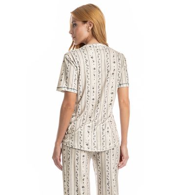 Pijama Feminino Capri Nina - Imagem 4 - Mobile
