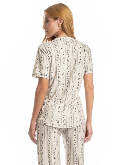 Pijama Feminino Capri Nina - Imagem 4 - Desktop