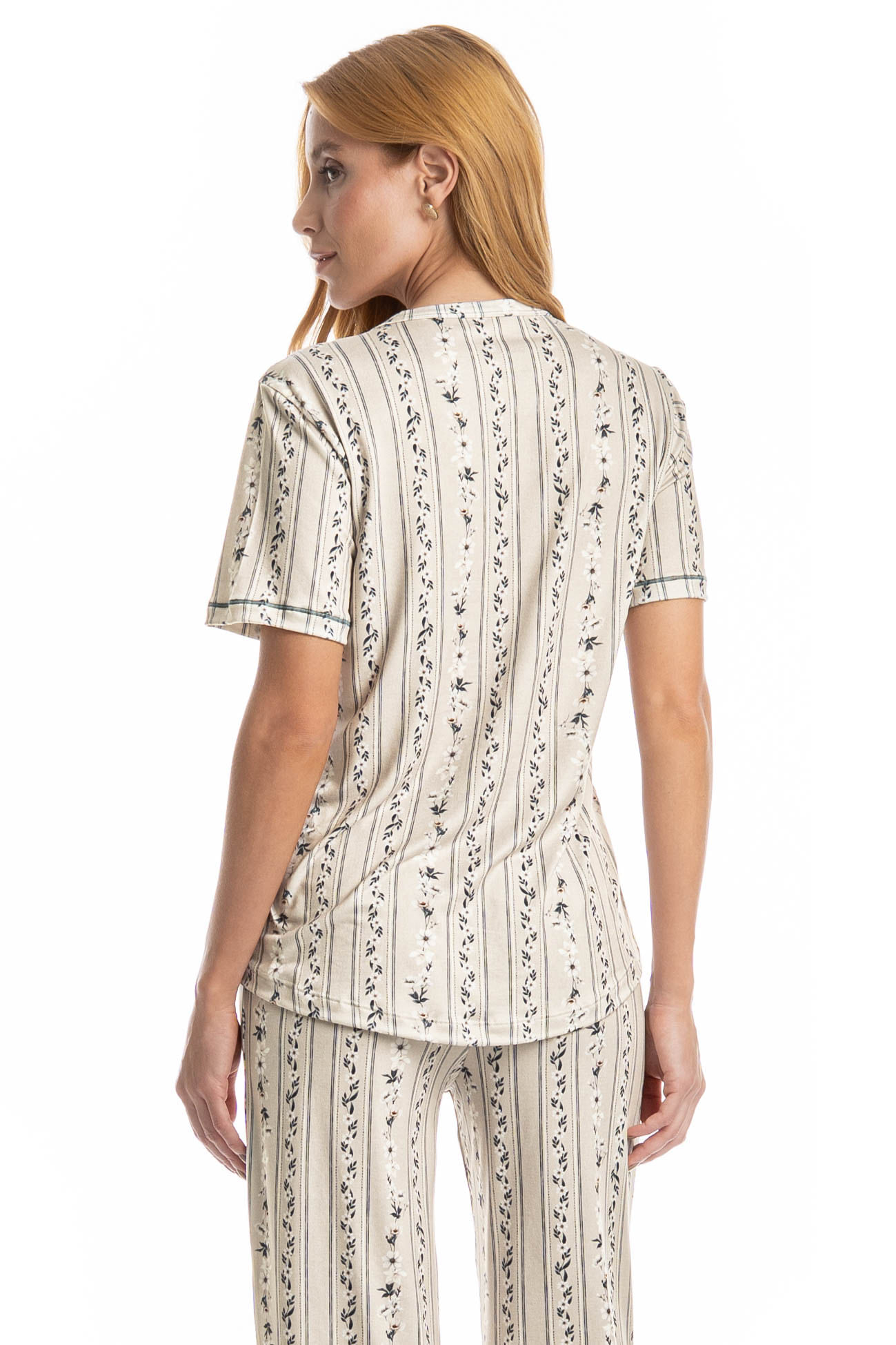 Pijama Feminino Capri Nina - Imagem 4 - Mobile