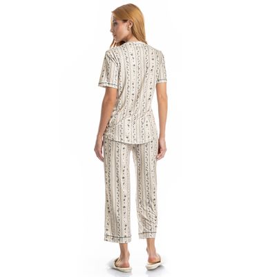 Pijama Feminino Capri Nina - Imagem 2 - Mobile