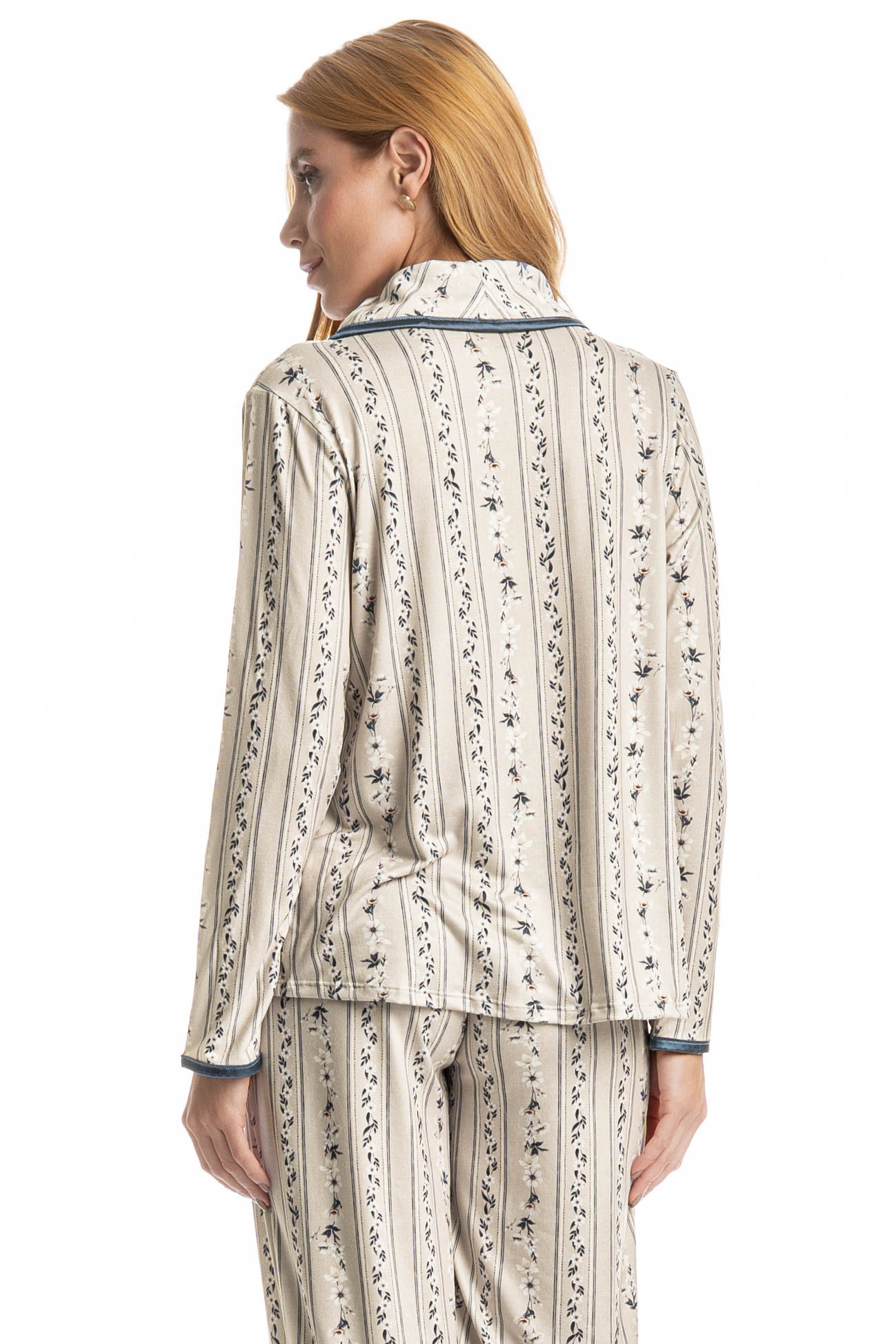 Pijama Longo Americano Nina - Imagem 4 - Mobile