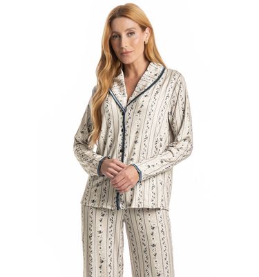 Pijama Longo Americano Nina - Imagem 3 - Mobile