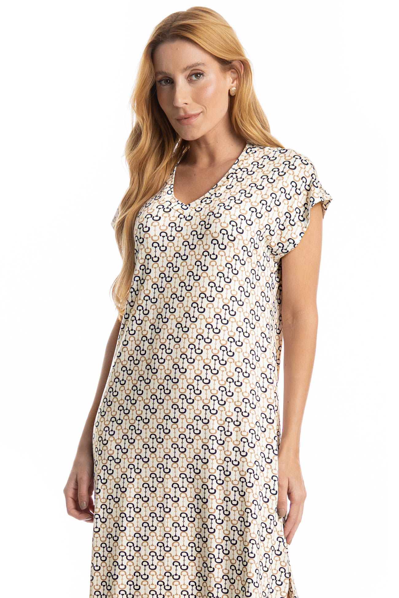 Camisão Feminino Midi Rebeca - Imagem 3 - Mobile