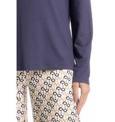 Pijama Feminino Longo Rebeca - Imagem 5 - Mobile