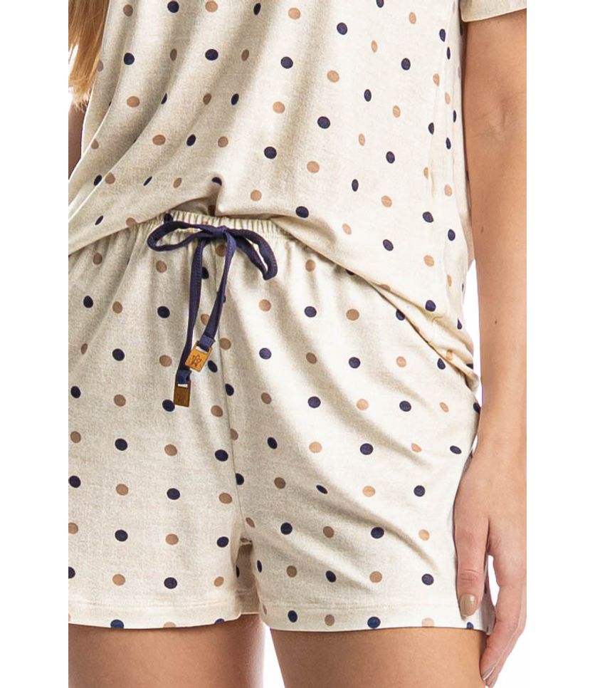 Pijama Feminino Curto Pati - Imagem 5 - Desktop