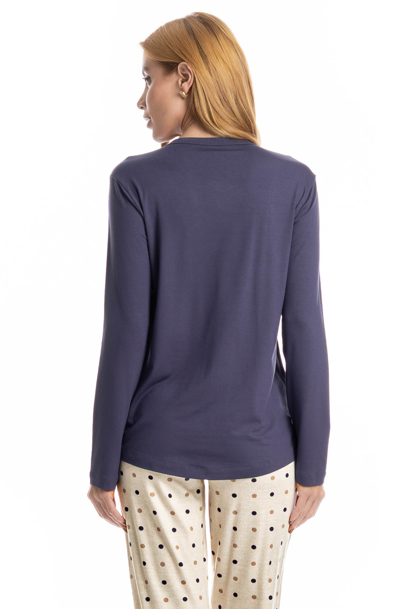 Pijama Feminino Longo Pati - Imagem 4 - Mobile