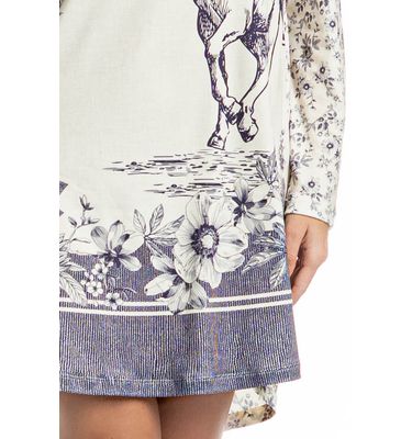 Camisão Feminino Manga Longa Amália - Imagem 5 - Mobile