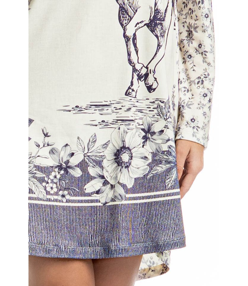 Camisão Feminino Manga Longa Amália - Imagem 5 - Desktop