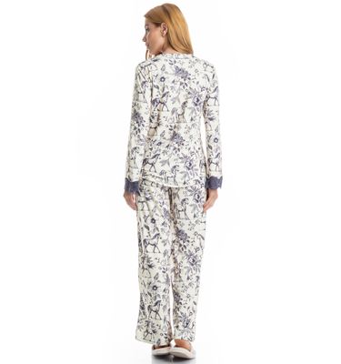 Pijama Wide Leg Amália - Imagem 2 - Mobile