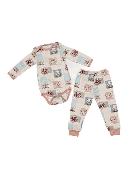 Conjunto Feminino Baby Sheep Branco - Imagem 1