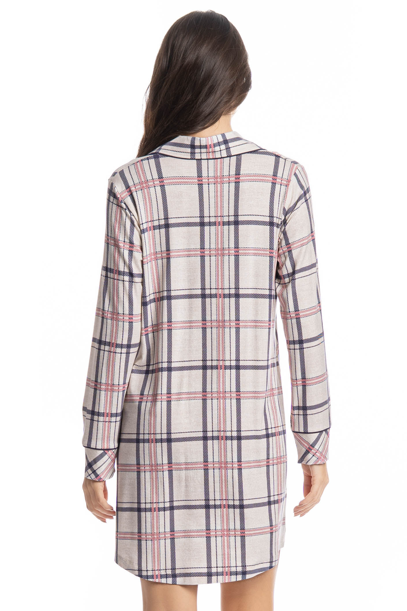 Camisão Abotoado Julia Branco - Imagem 2