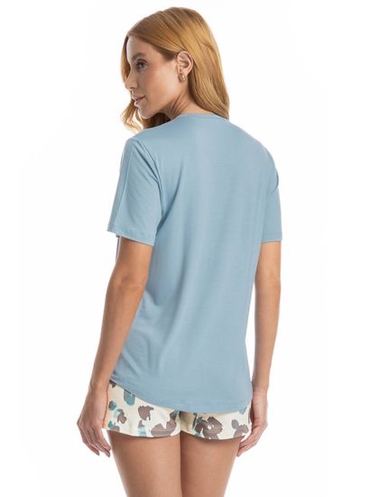 Pijama Feminino Curto Serena - Imagem 2 - Desktop
