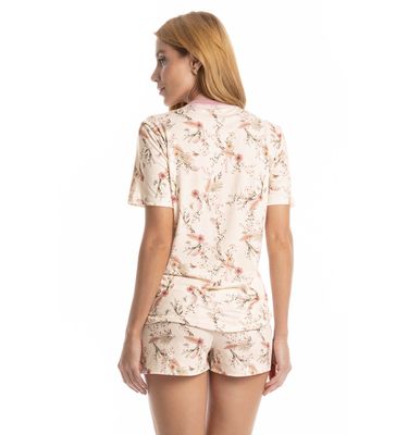 Pijama Feminino Curto Alice - Imagem 2 - Mobile