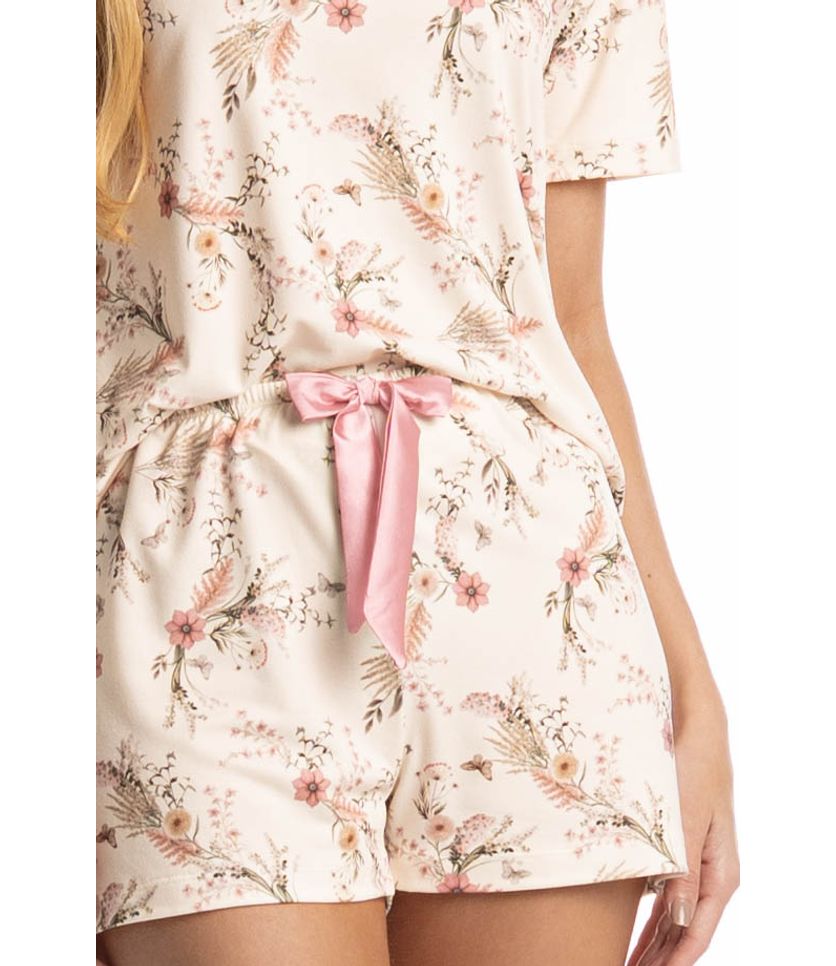 Pijama Feminino Curto Alice - Imagem 5 - Desktop