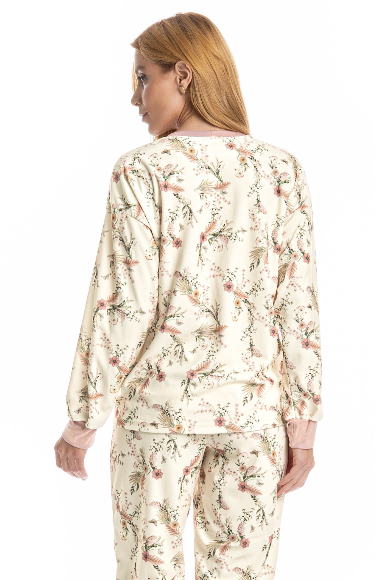 Pijama Longo Velvet Alice - Imagem 4 - Mobile
