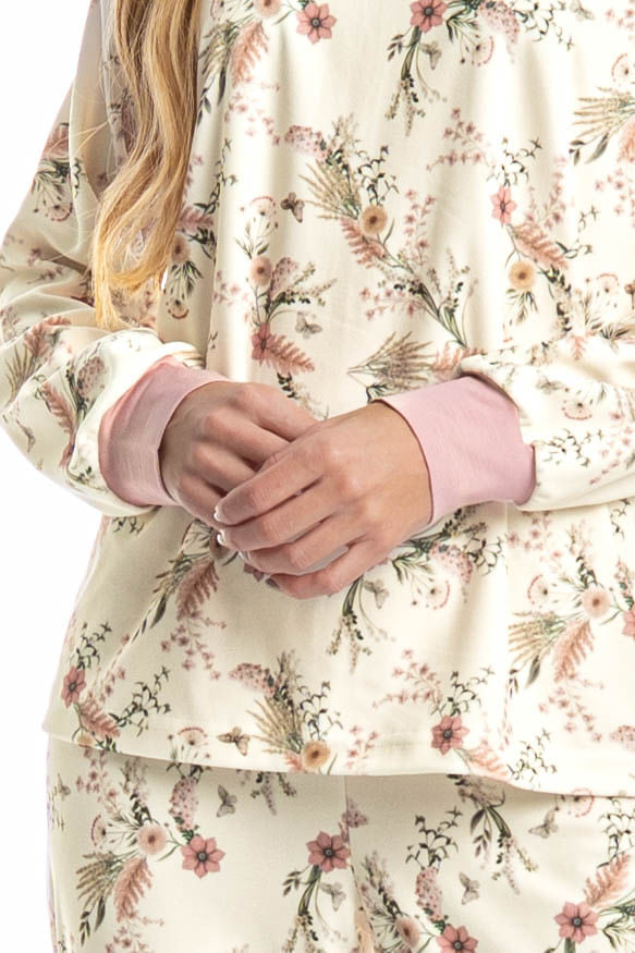 Pijama Longo Velvet Alice - Imagem 5 - Mobile