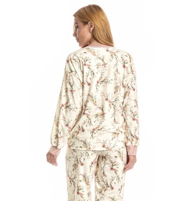 Pijama Longo Velvet Alice - Imagem 4 - Mobile
