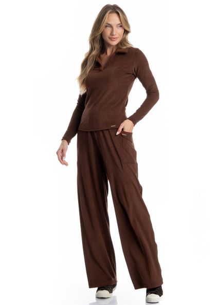 Calça Nicole Bege - Imagem 1