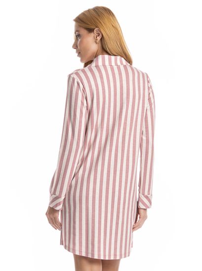 Camisão Manga Longa Abotoado Duda - Imagem 2 - Desktop