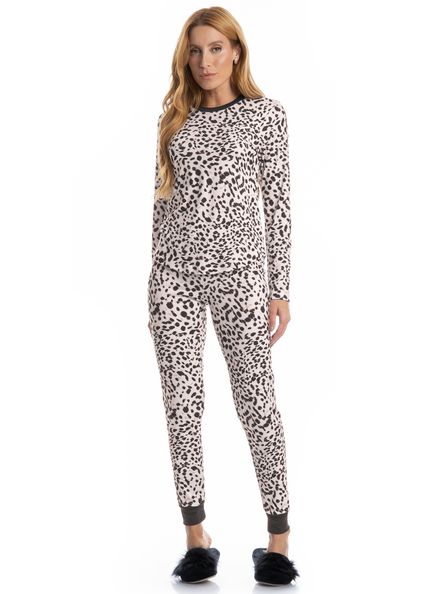 Pijama Slim Loli Branco - Imagem 1