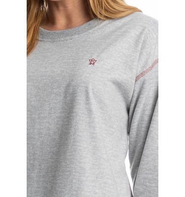 Pijama Feminino Longo Inês - Imagem 5 - Mobile