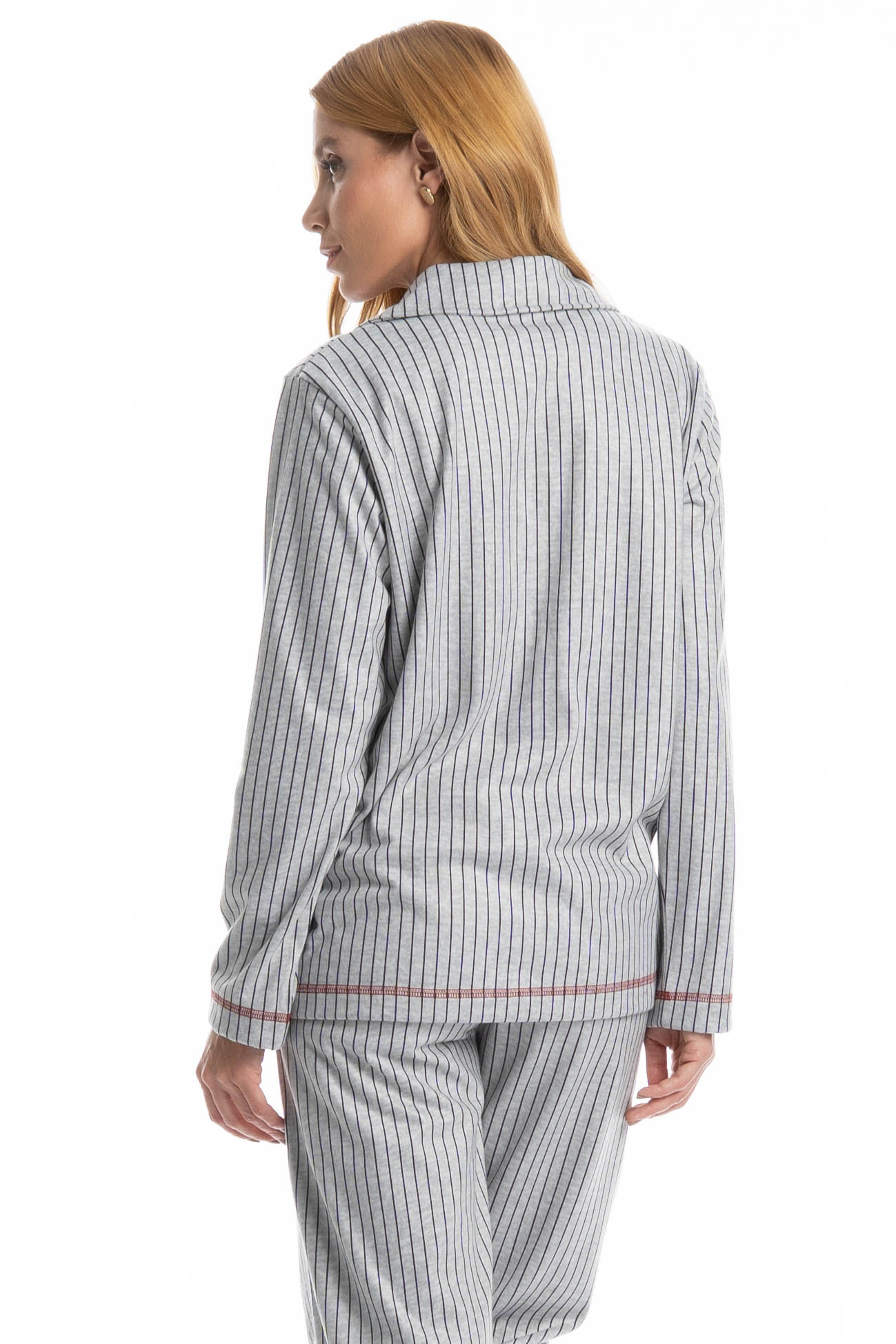 Pijama Longo Americano Inês - Imagem 4 - Mobile