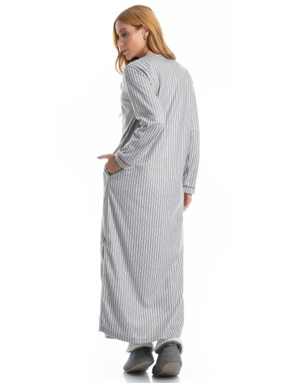 Camisão Feminino Longo Com Bolso Inês - Imagem 2 - Desktop