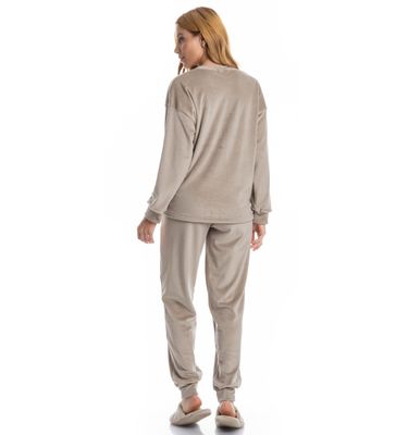 Pijama Feminino Longo Dolce - Imagem 2 - Mobile