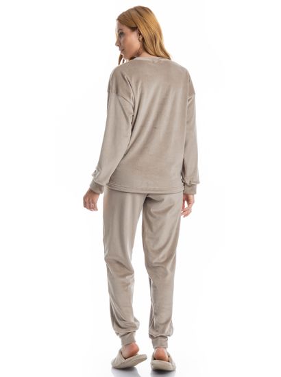 Pijama Feminino Longo Dolce - Imagem 2 - Desktop