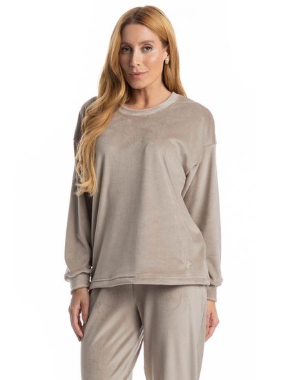 Pijama Feminino Longo Dolce - Imagem 3 - Desktop