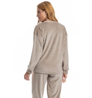 Pijama Feminino Longo Dolce - Imagem 4 - Mobile