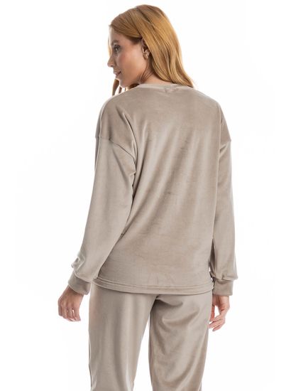 Pijama Feminino Longo Dolce - Imagem 4 - Desktop