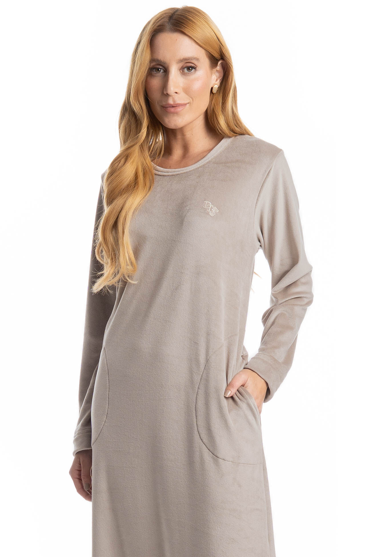 Camisão Feminino Longo Dolce - Imagem 3 - Mobile