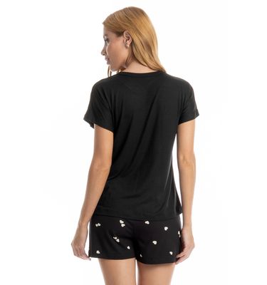 Pijama Feminino Curto Lovely - Imagem 2 - Mobile