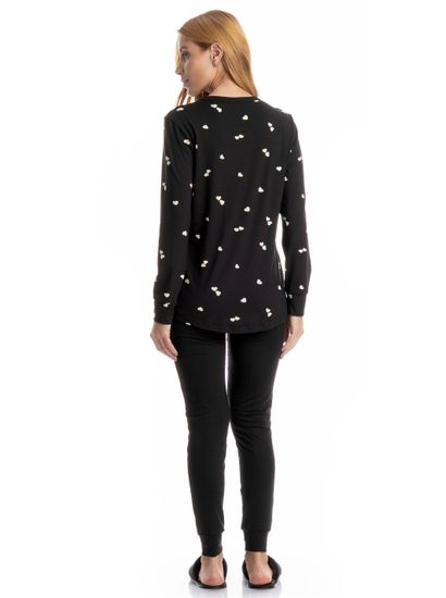 Pijama Feminino Legging Lovely - Imagem 2 - Desktop