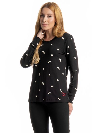Pijama Feminino Legging Lovely - Imagem 3 - Desktop