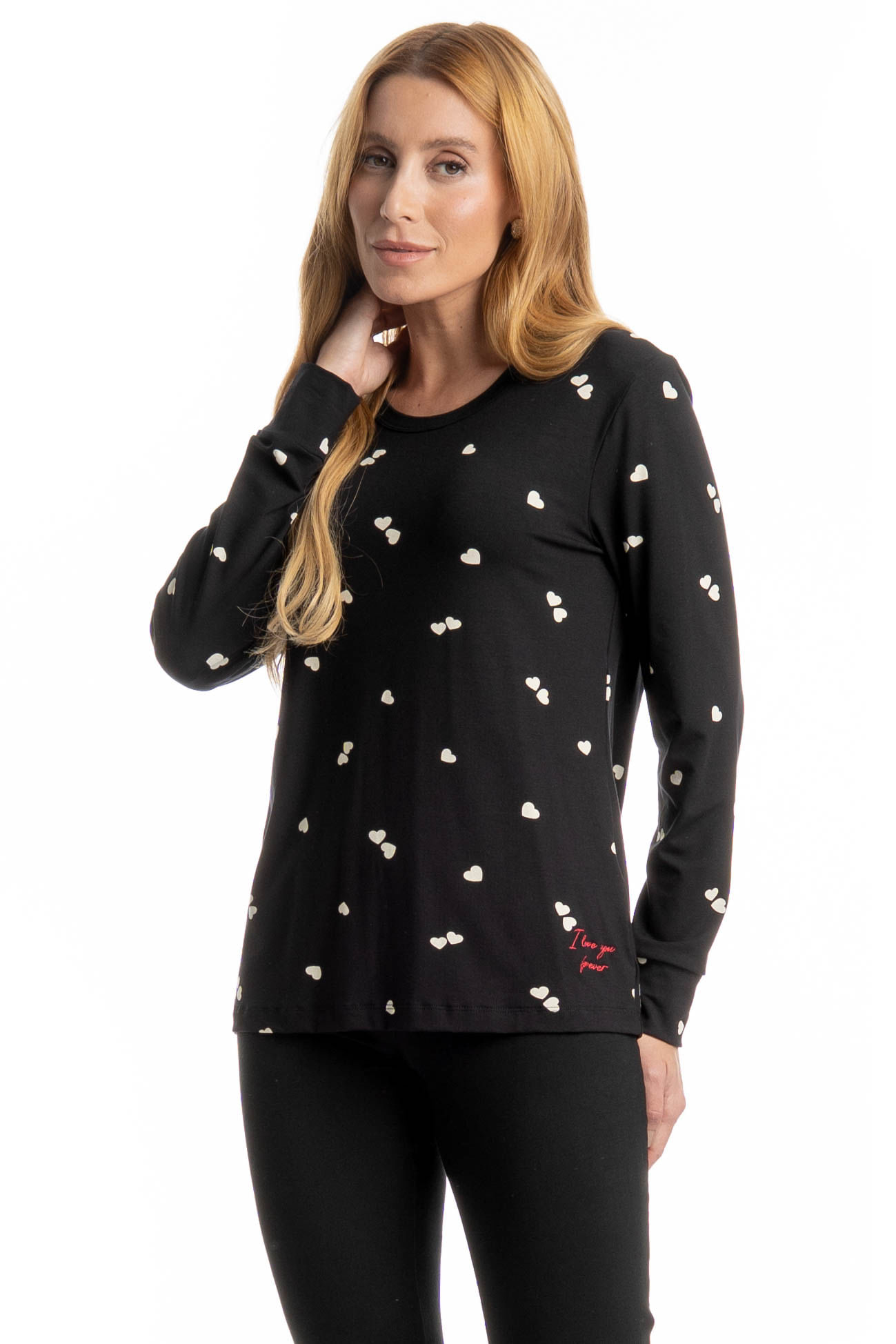 Pijama Feminino Legging Lovely - Imagem 3 - Mobile