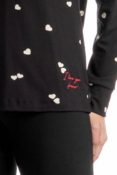 Pijama Feminino Legging Lovely - Imagem 5 - Mobile