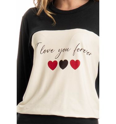 Pijama Feminino Longo Lovely - Imagem 5 - Mobile