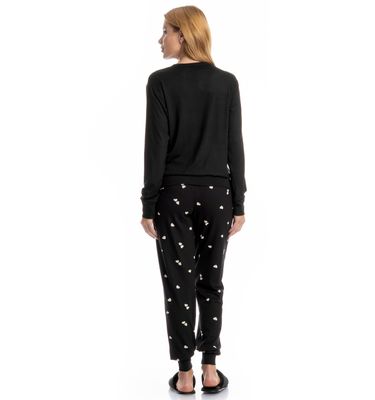 Pijama Feminino Longo Lovely - Imagem 2 - Mobile