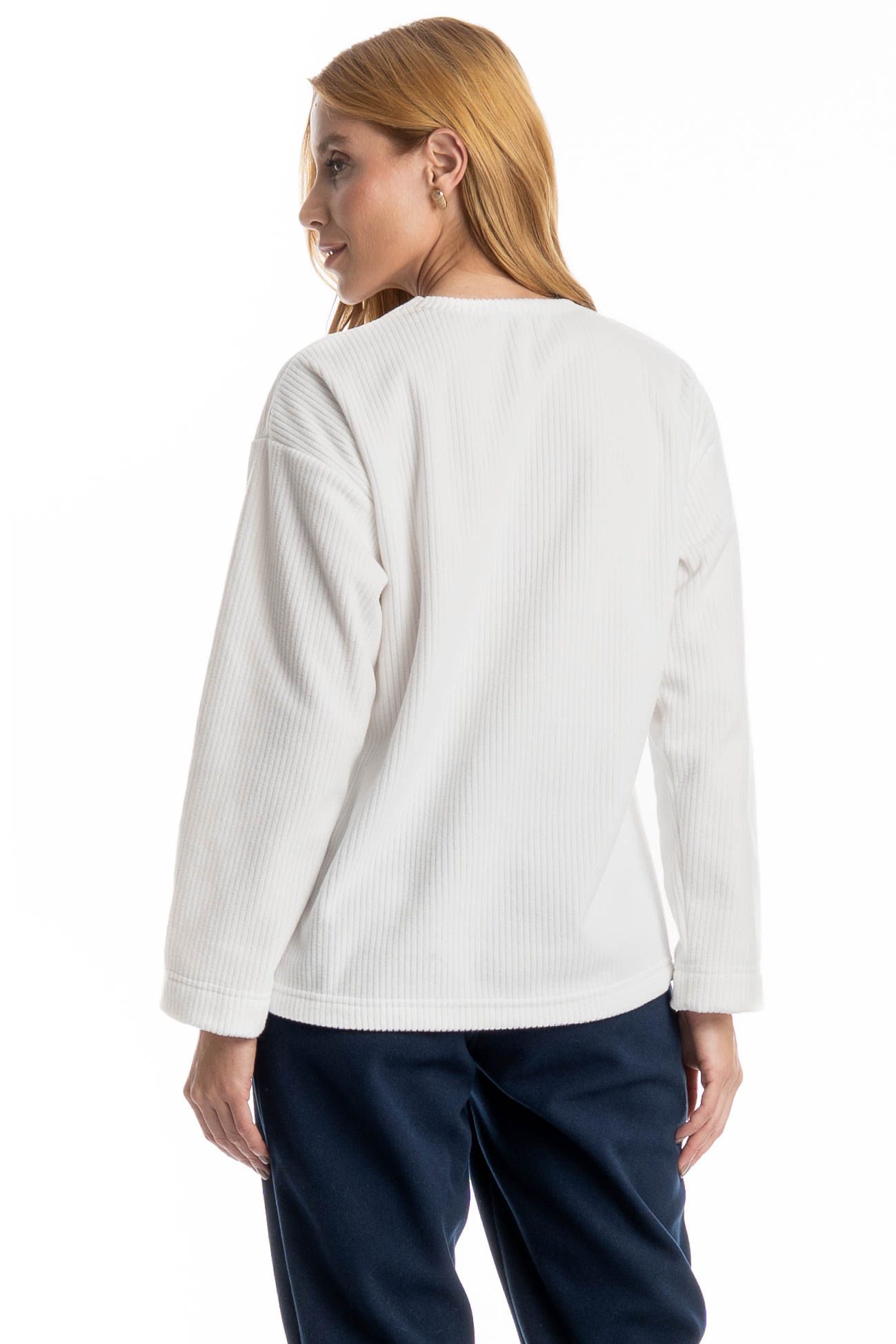 Pijama Feminino Longo Letícia - Imagem 4 - Mobile