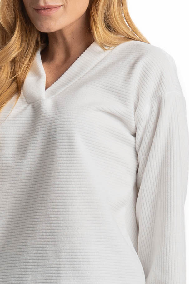 Pijama Feminino Longo Letícia - Imagem 5 - Mobile