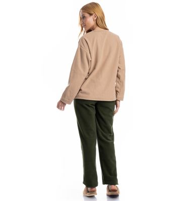 Pijama Feminino Longo Letícia - Imagem 2 - Mobile
