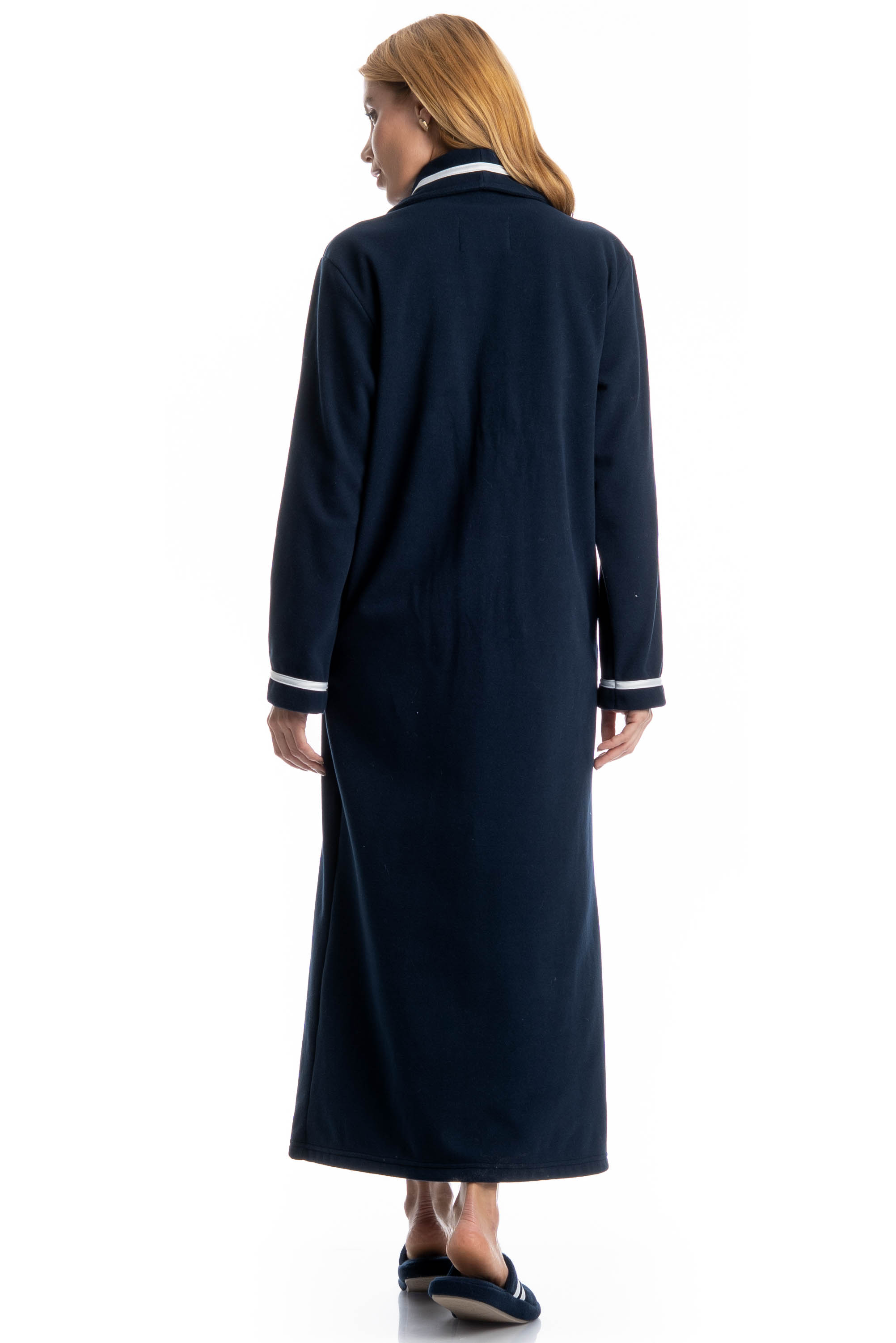 Robe Feminino Longo Letícia Azul-marinho - Imagem 2
