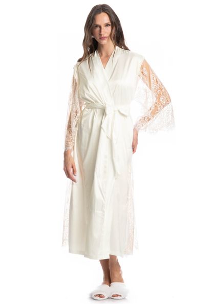 Robe Feminino Longo Maitê Branco - Imagem 1