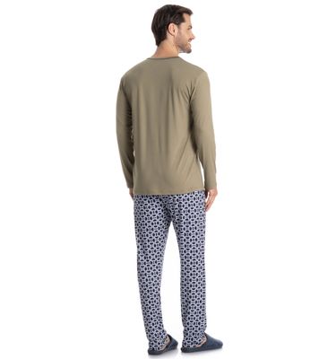 Pijama Masculino Longo Igor - Imagem 2 - Mobile