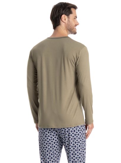 Pijama Masculino Longo Igor - Imagem 4 - Desktop