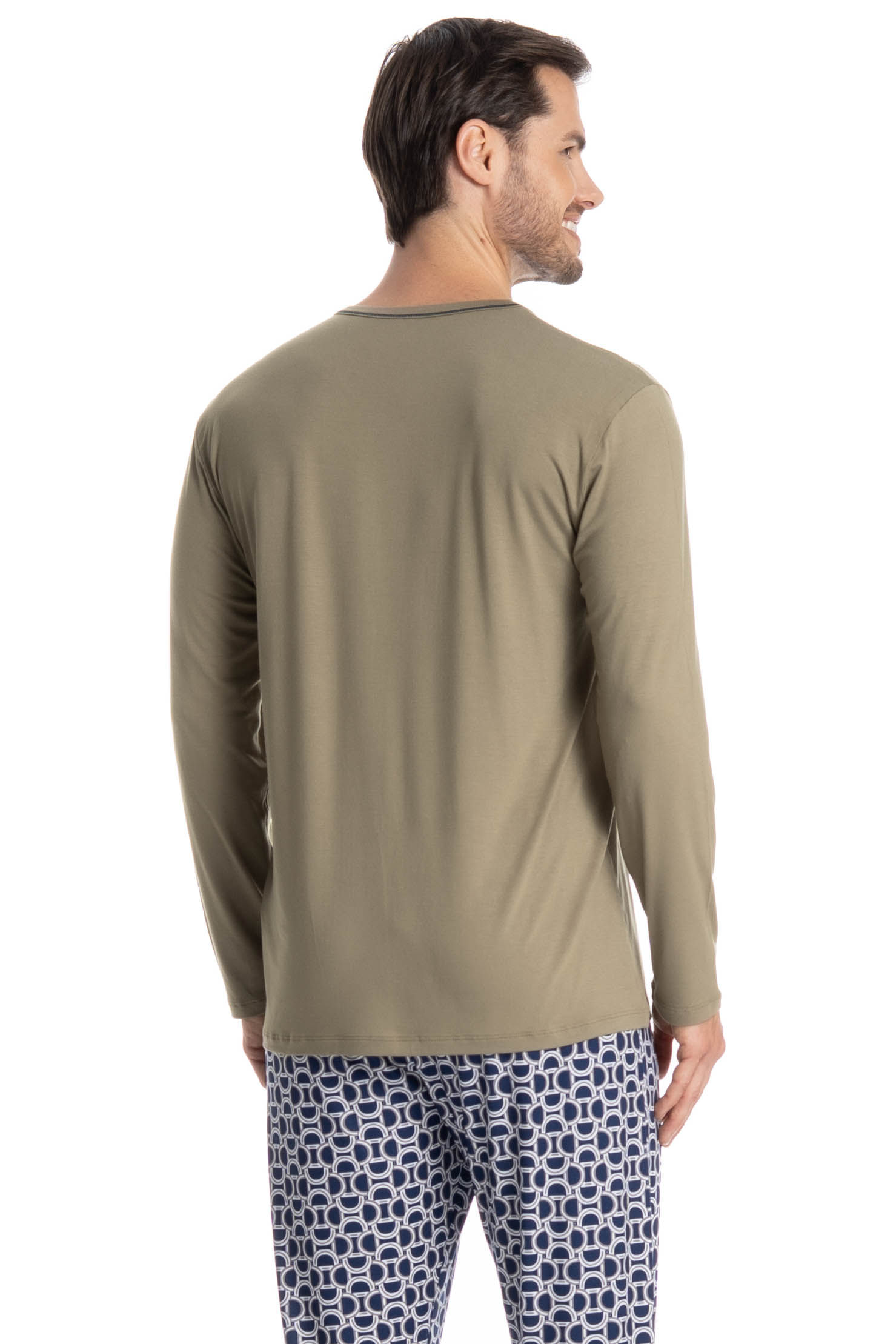 Pijama Masculino Longo Igor - Imagem 4 - Mobile