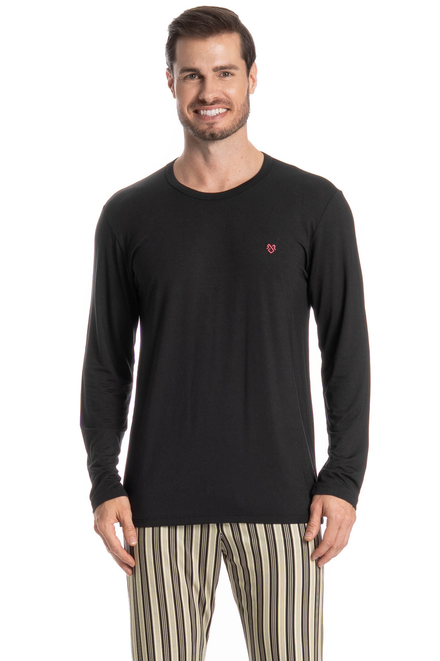 Pijama Masculino Longo Soulmate - Imagem 3 - Mobile