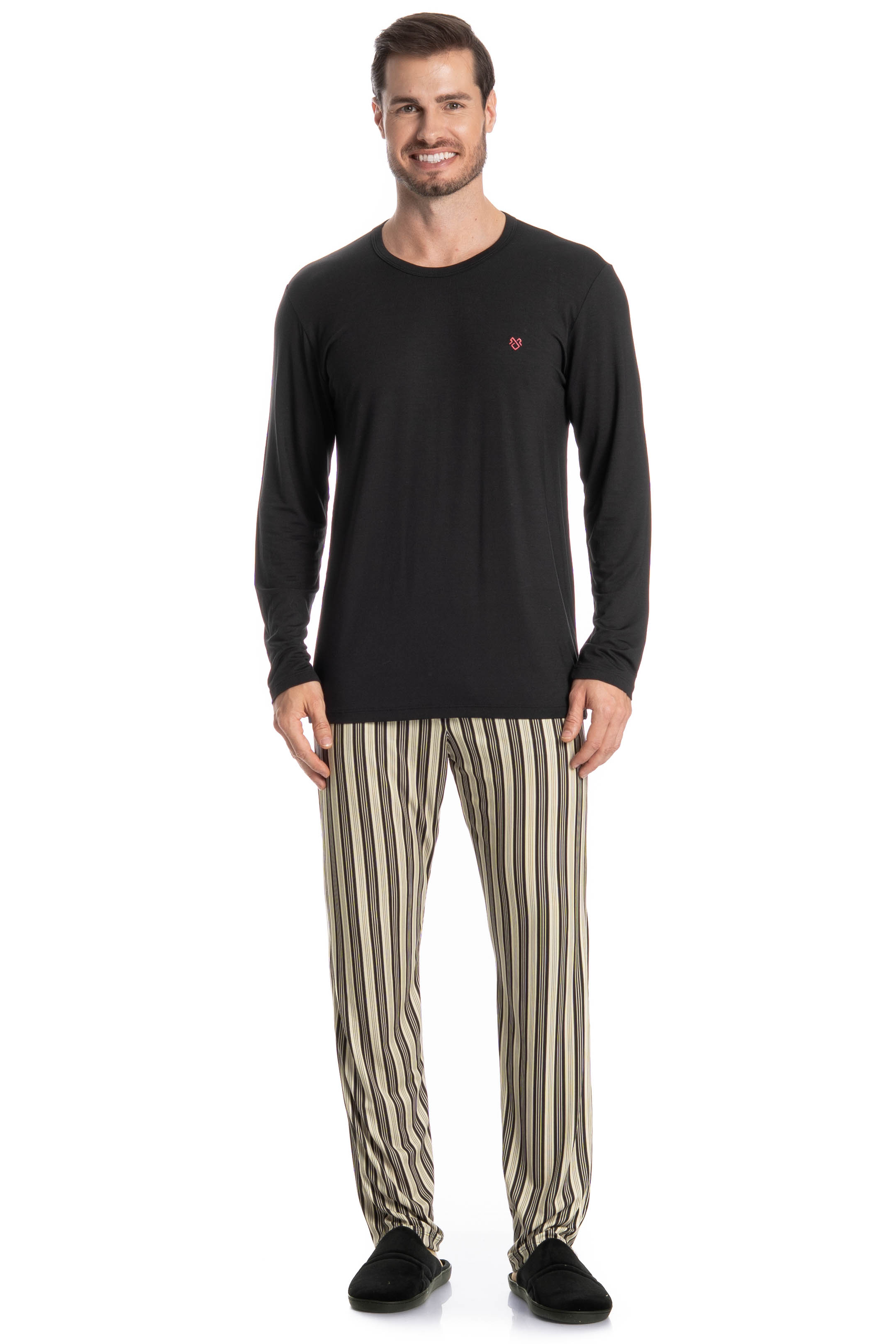 Pijama Masculino Longo Soulmate - Imagem 1